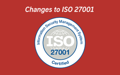 Changes to the ISO 27001 certification