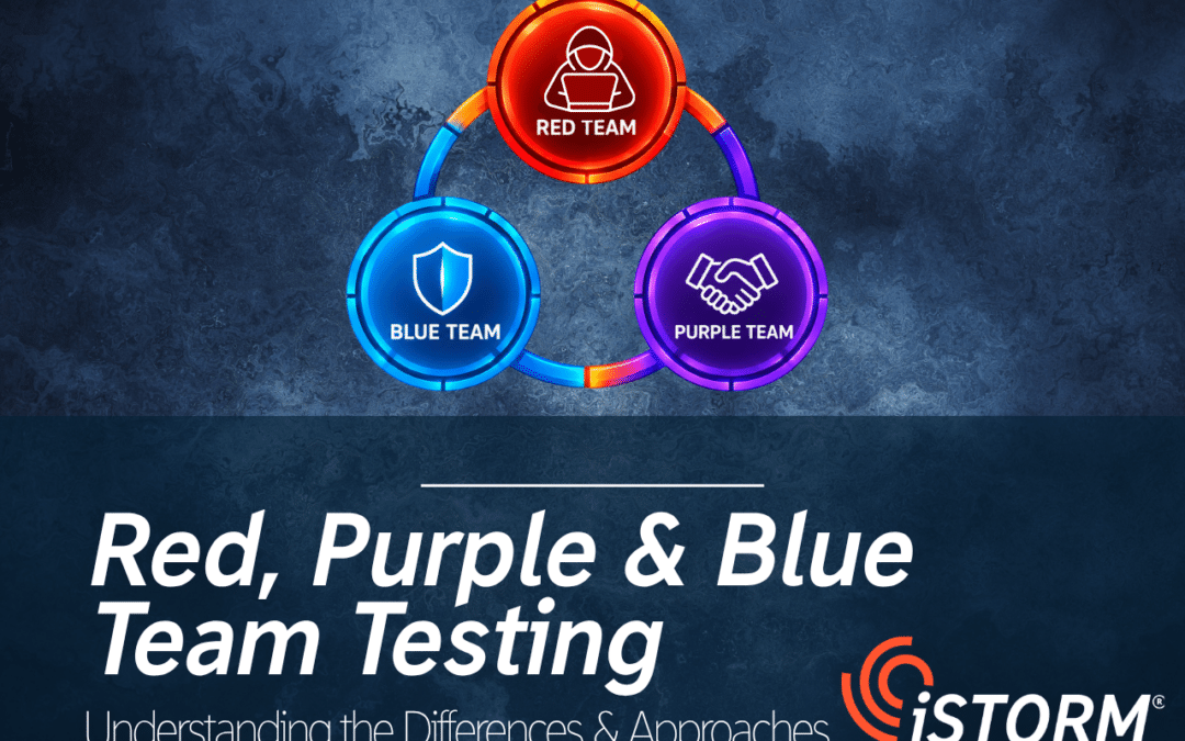 Red, Purple & Blue Team Testing